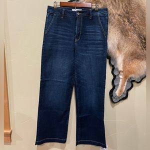 KanCan wide leg trouser jean, size 13/30